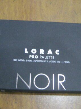 LORAC Pro NoirPalette